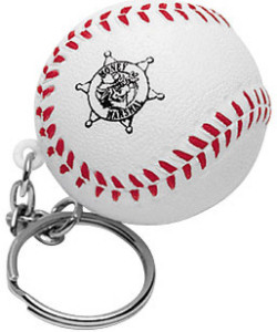 Promotional Key Chains: Baseball Stress Ball Keychains